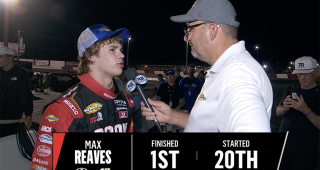 Max Reaves’ Victory Lane interview at Elko Speedway